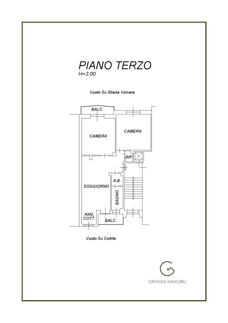 Strada Volvera, 17, Orbassano, 3 Stanze da Letto Stanze da Letto, ,3 BagnoBagno,Appartamento,in vendita,Strada Volvera, 17,1061