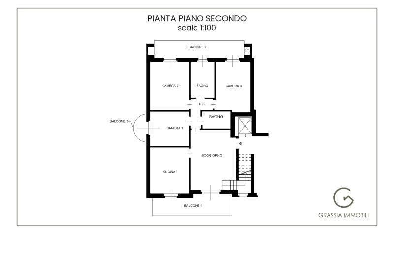 via Orbassano 12, Piossasco, 2 Stanze da Letto Stanze da Letto, ,6 BagnoBagno,Appartamento,in vendita,via Orbassano 12,1003