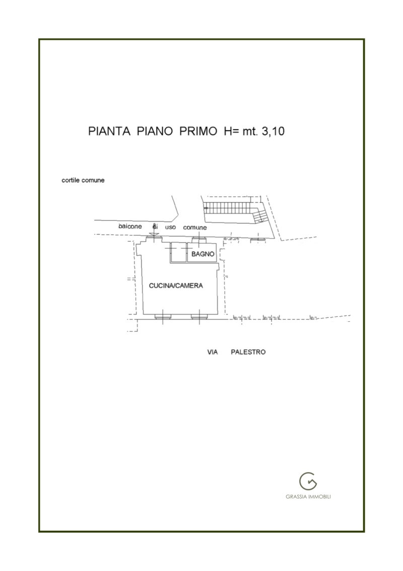 Via Palestro, 53, Piossasco, 1 Camera da Letto Stanze da Letto, ,1 BagnoBagno,Appartamento,in affitto,Via Palestro, 53,1069